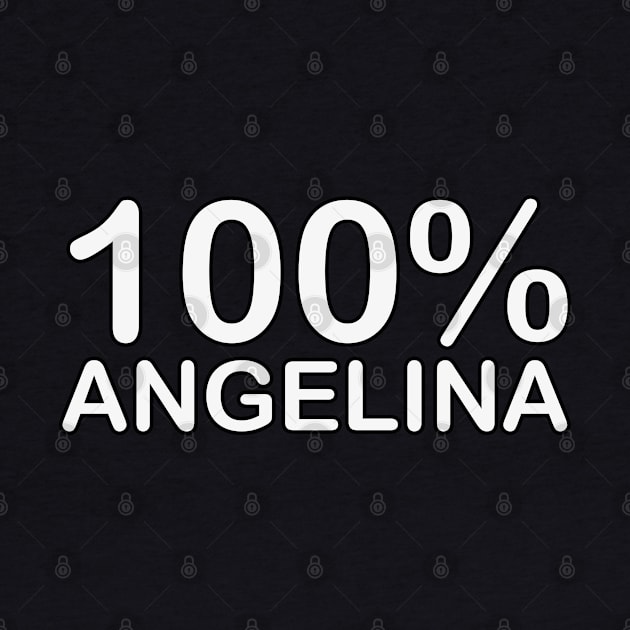 Angelina name couples gifts for boyfriend and girlfriend matching. by BlackCricketdesign